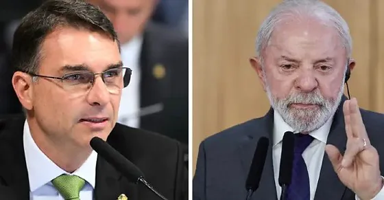Pesquisa Gerp indica Flávio Bolsonaro com 47% contra 44% de Lula em simulação de segundo turno