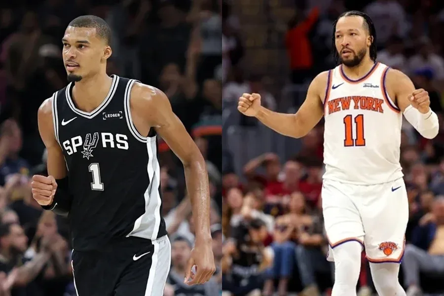 San Antonio Spurs e New York Knicks se enfrentam nas Finais da NBA 2026; veja datas, horários e onde assistir