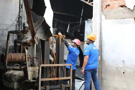 Politec descarta incêndio criminoso em prédio da Secretaria de Educação de Várzea Grande