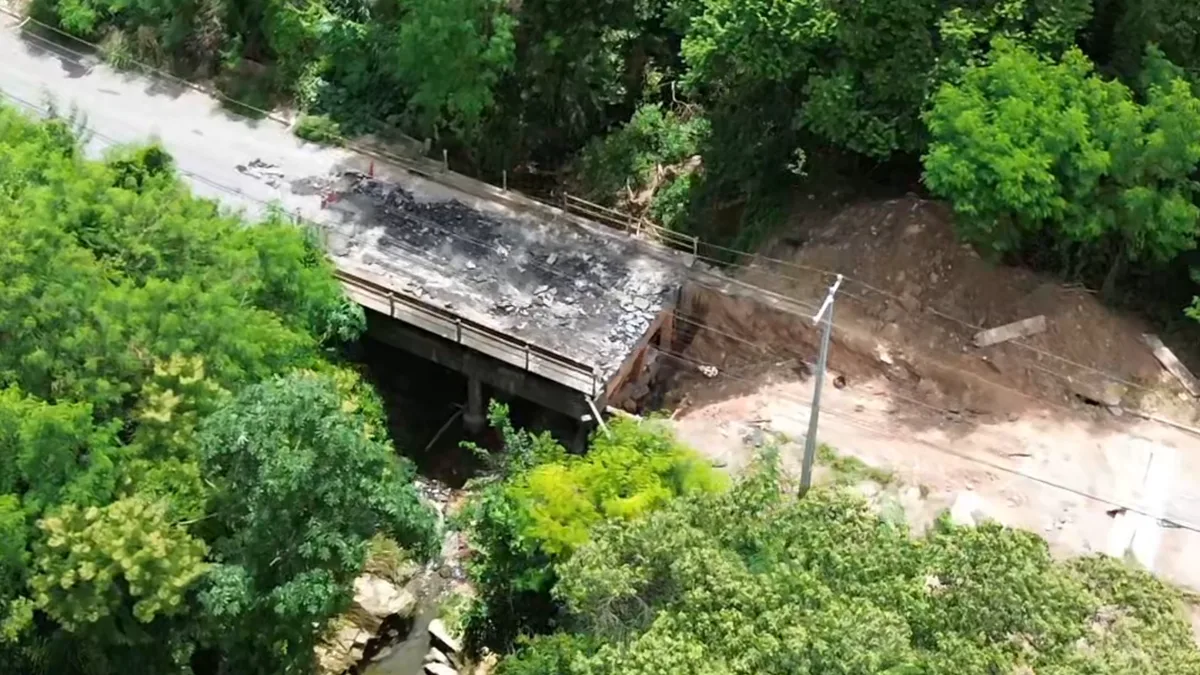 O Abandono da Ponte do Córrego Fundo em Cuiabá