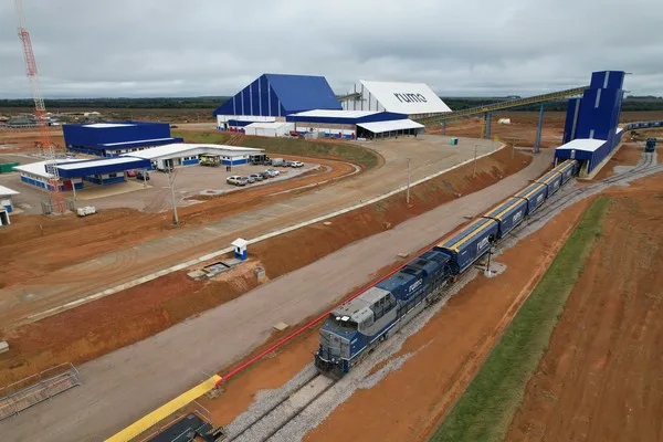 Mato Grosso inaugura terminal e primeiro trecho de ferrovia estadual de R$ 5 bilhões