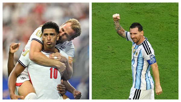 Inglaterra e Argentina duelam nesta quarta pela vaga na final da Copa do Mundo 2026