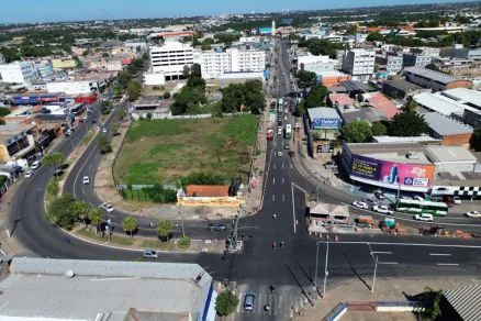 Obras avançam e corredor de transporte entre Cuiabá e Várzea Grande já opera com duas pistas liberadas
