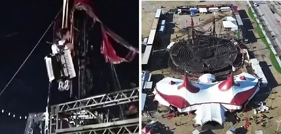 Sanfona sobrevive intacta a incêndio que devastou o circo de Tirullipa